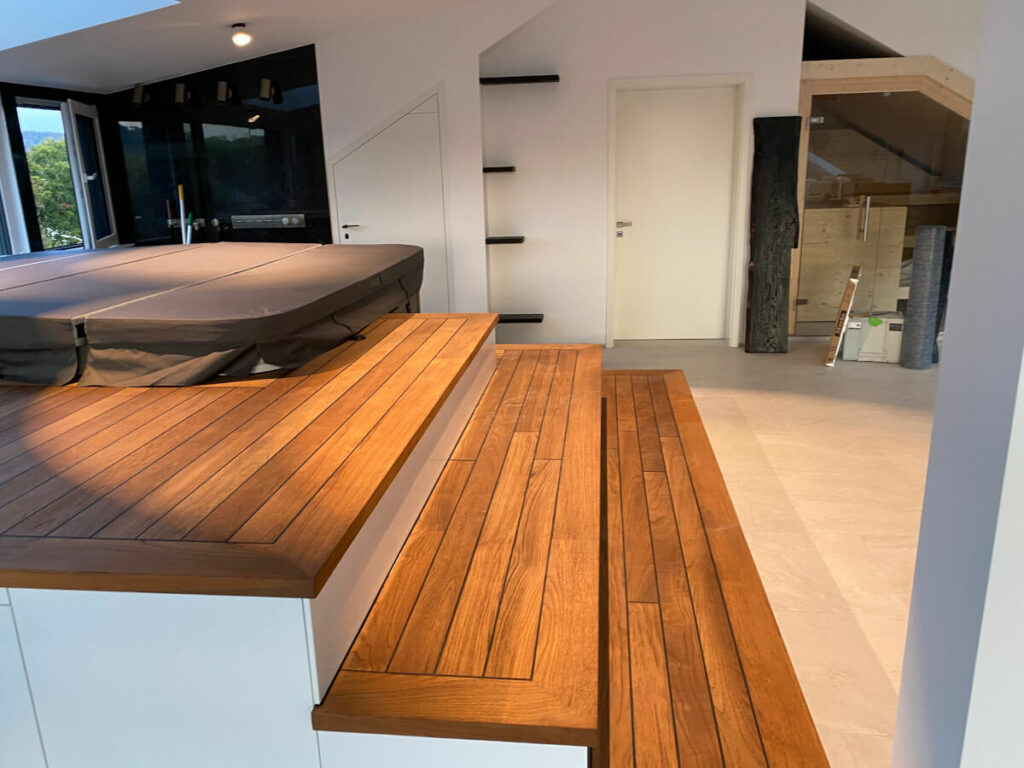 Umbau Wellness / Spa Bereich